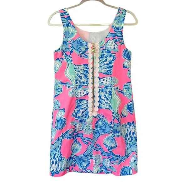 Lily Pulitzer Cathy Shift Sleeveless Pink Pout
Barefoot Princess Back Zip Sz 2 - Picture 7 of 14